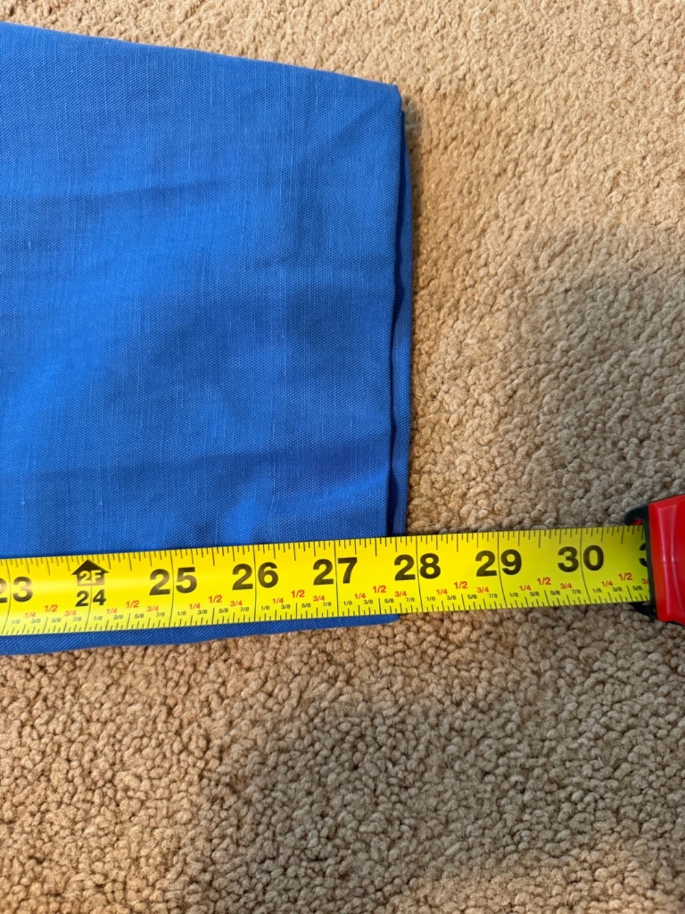 Loft blue linen blend pants - Picture 6 of 7